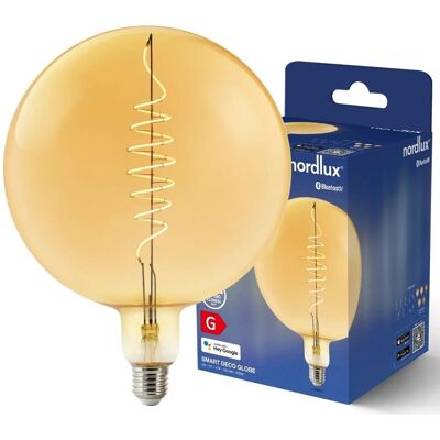 Żarówka Smart 2170122747 Nordlux dioda LED 4,7W 2200K kula bursztynowa Żarówka Smart 2170122747 Nordlux dioda LED 4,7W 2200K kula bursztynowa