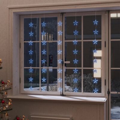 VMP Zasłona świetlnych gwiazdek 200 niebieskich diod LED, 8 funkcji VMP Zasłona świetlnych gwiazdek 200 niebieskich diod LED, 8 funkcji