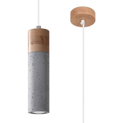 Iga ZEPHYR Minimalistyczna Lampa Wisząca Szara 1 Źródło Iga ZEPHYR Minimalistyczna Lampa Wisząca Szara 1 Źródło