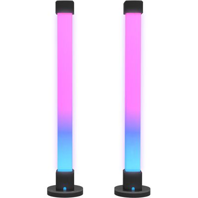 Homcom Zestaw 2 lamp LED, sterowanie aplikacją, tryby kolorów Homcom Zestaw 2 lamp LED, sterowanie aplikacją, tryby kolorów
