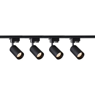 Zestaw Szynoprzewód 1m czarny + 4x Lampa MALGA T Black + Końcówka zasilająca czarna + Zaślepka czarna EDO Zestaw Szynoprzewód 1m czarny + 4x Lampa MALGA T Black + Końcówka zasilająca czarna + Zaślepka czarna EDO