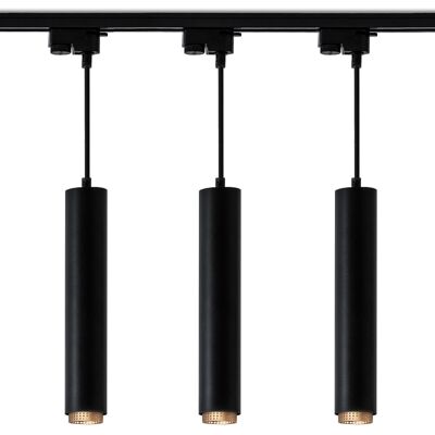 ZESTAW Szynoprzewód Listwa Szyna 1m + 3x Lampa Sufitowa Wisząca GU10 Oświetlenie Szynowe LUMILED ZESTAW Szynoprzewód Listwa Szyna 1m + 3x Lampa Sufitowa Wisząca GU10 Oświetlenie Szynowe LUMILED