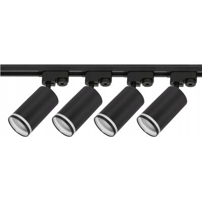 LEDLUX Zestaw Szynoprzewód Szyna 2m + 4x Lampa GU10 LED LEDLUX Zestaw Szynoprzewód Szyna 2m + 4x Lampa GU10 LED