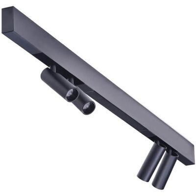 AZzardo Zestaw szyny magnetycznej Track Magnetic AZ4804 1m LED 26W czarny AZzardo Zestaw szyny magnetycznej Track Magnetic AZ4804 1m LED 26W czarny
