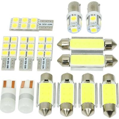 Interlook Zestaw żarówek LED do oświetlenia wnętrza i tablicy rejestracyjnej VW Golf 6 Interlook Zestaw żarówek LED do oświetlenia wnętrza i tablicy rejestracyjnej VW Golf 6