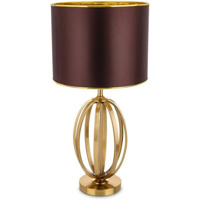 ART Złota Nowoczesna Duża Lampa Stołowa Lampka Nocna Glamour Do Salonu Sypialni ART Złota Nowoczesna Duża Lampa Stołowa Lampka Nocna Glamour Do Salonu Sypialni