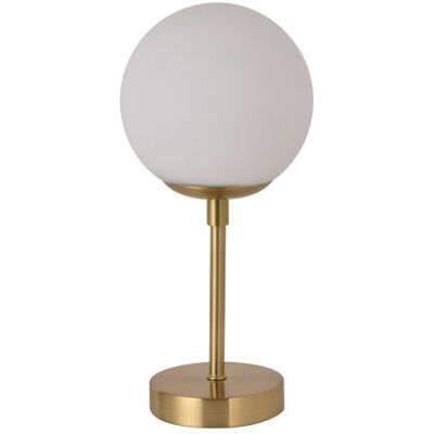 Light Prestige Złota szklana kula Dorado stojąca lampka do gabinetu na biurko Light Prestige Złota szklana kula Dorado stojąca lampka do gabinetu na biurko