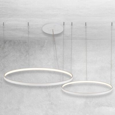 Żyrandol nowoczesny Agari Multi 5442 Shilo LED 127W 3000K ring biały Żyrandol nowoczesny Agari Multi 5442 Shilo LED 127W 3000K ring biały