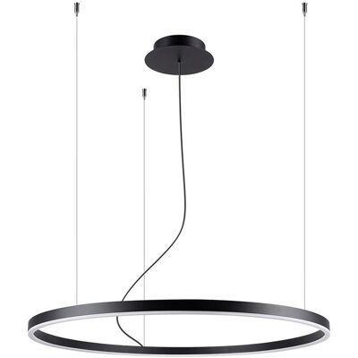 Iga Żyrandol ORION 80 Czarny LED 48W 3000K Nowoczesny Iga Żyrandol ORION 80 Czarny LED 48W 3000K Nowoczesny