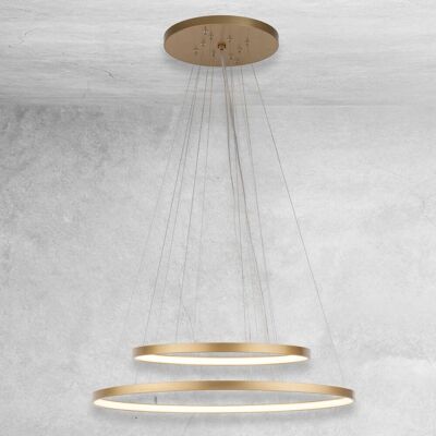 Żyrandol pierścieniowy Agari Multi 5424 Shilo LED 89W 3000K złoty Żyrandol pierścieniowy Agari Multi 5424 Shilo LED 89W 3000K złoty