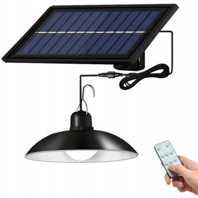 Inny producent Żyrandol solarny lampa wisząca ogrodowa zewnętrzna 1,8W 140lm z pilotem Inny producent Żyrandol solarny lampa wisząca ogrodowa zewnętrzna 1,8W 140lm z pilotem