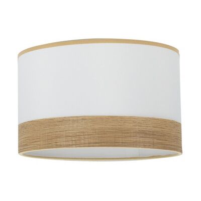 Inny producent Abażur Fabrilamp Cloe, Podłogowy, E27, Biały / Jasne Drewno, 40 × 40 × 20 Cm Inny producent Abażur Fabrilamp Cloe, Podłogowy, E27, Biały / Jasne Drewno, 40 × 40 × 20 Cm