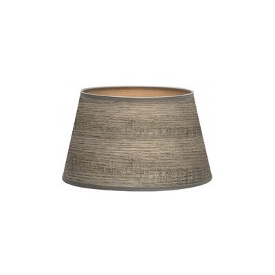FABRILAMP Salma szary stożkowy klosz - Lampa stołowa FABRILAMP Salma szary stożkowy klosz - Lampa stołowa