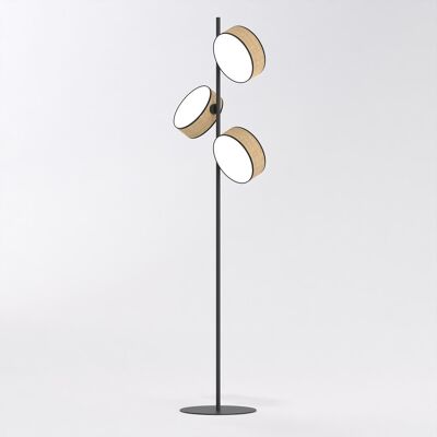 Designerska Lampa Podłogowa Z Regulacją Światła Drumz Lp3 Rattan Emibig Designerska Lampa Podłogowa Z Regulacją Światła Drumz Lp3 Rattan Emibig