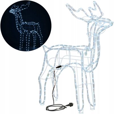 Springos DUŻY ŚWIECĄCY RENIFER 216 LED ŚWIATŁO ZIMNE BIAŁE OZDOBA ŚWIĄTECZNA LAMPKI Springos DUŻY ŚWIECĄCY RENIFER 216 LED ŚWIATŁO ZIMNE BIAŁE OZDOBA ŚWIĄTECZNA LAMPKI
