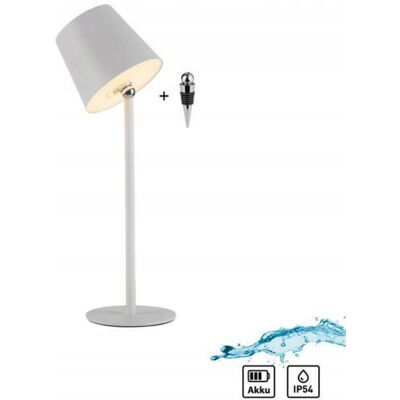 Zuma Line Just Light Lampa stołowa LED 2.5W biała, ruchomy klosz, dotykowa IP54 Zuma Line Just Light Lampa stołowa LED 2.5W biała, ruchomy klosz, dotykowa IP54