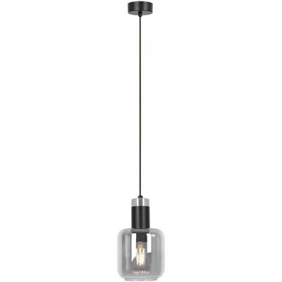 Kaja DENIS K-5260 lampa wisząca czarna grafitowy klosz 1xE27 40W Kaja DENIS K-5260 lampa wisząca czarna grafitowy klosz 1xE27 40W