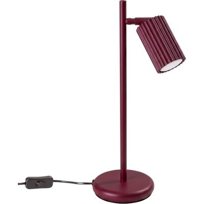 Lampa Biurkowa Karbon Burgund Tuba Włącznik Sl.2305 Sollux Lighting Lampa Biurkowa Karbon Burgund Tuba Włącznik Sl.2305 Sollux Lighting