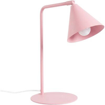 Lampa Biurkowa Nox Różowa Okrągły Włącznik Sl.2575 Sollux Lighting Lampa Biurkowa Nox Różowa Okrągły Włącznik Sl.2575 Sollux Lighting