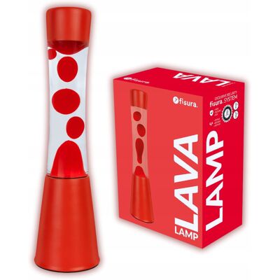 ABC Lampa lawowa magma LAVA LAWA lampka 20787 CZERWONA RED 41cm Fisura magmowa ABC Lampa lawowa magma LAVA LAWA lampka 20787 CZERWONA RED 41cm Fisura magmowa