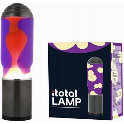 ABC Lampa lawowa magma LAVA LAWA lampka XL2192 FIOLETOWA CZERWONA z dyfuzorem ABC Lampa lawowa magma LAVA LAWA lampka XL2192 FIOLETOWA CZERWONA z dyfuzorem