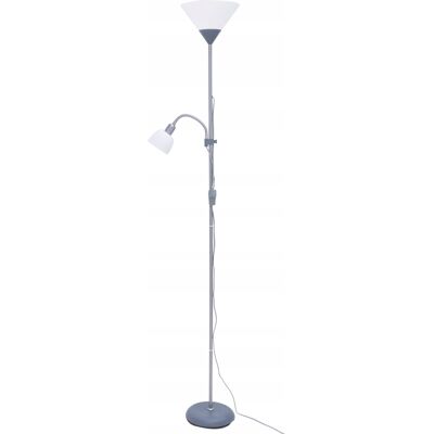PLATINET Lampa podłogowa do salonu stojąca nocna 180cm 60W PLATINET Lampa podłogowa do salonu stojąca nocna 180cm 60W
