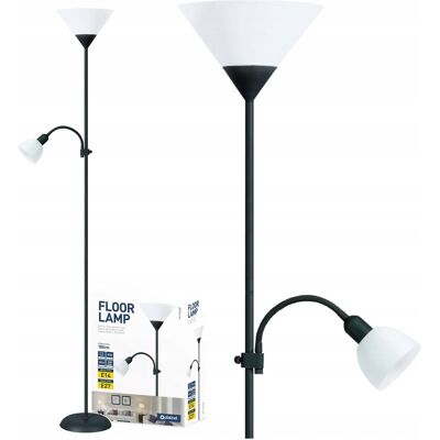 PLATINET Lampa Podłogowa do Salonu Stojąca Nocna REGULOWANA 180cm 60W PLATINET Lampa Podłogowa do Salonu Stojąca Nocna REGULOWANA 180cm 60W