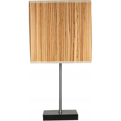 Lampa stołowa Candellux Cajman 41-57405 srebrna, drewno, 1xE14 Candellux Lampa stołowa Candellux Cajman 41-57405 srebrna, drewno, 1xE14 Candellux