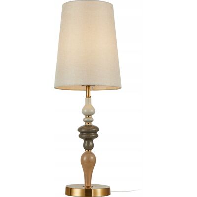 ITALUX Lampa Stołowa Do Salonu Lampka Nocna Do Sypialni Brąz Antyczny Moren A ITALUX Lampa Stołowa Do Salonu Lampka Nocna Do Sypialni Brąz Antyczny Moren A
