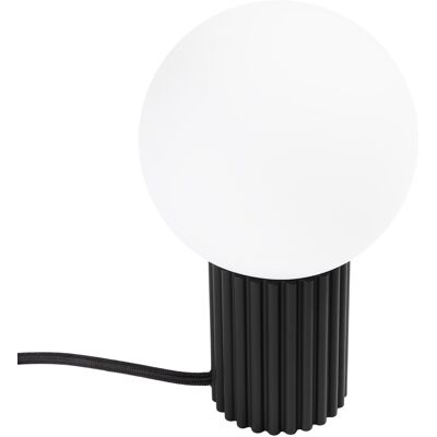 SOLLUX LIGHTING Lampa Stołowa Lampka Nocna Czarna Na Szafkę Stolik Nocny Do Sypialni Halo X SOLLUX LIGHTING Lampa Stołowa Lampka Nocna Czarna Na Szafkę Stolik Nocny Do Sypialni Halo X