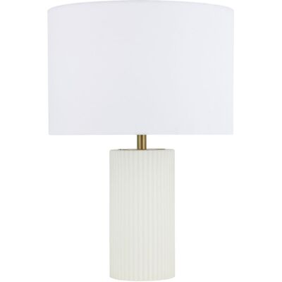 Light Prestige Lampa stołowa nocna do kontaktu na biurko biała z abażurem do salonu TOKIO Light Prestige Lampa stołowa nocna do kontaktu na biurko biała z abażurem do salonu TOKIO