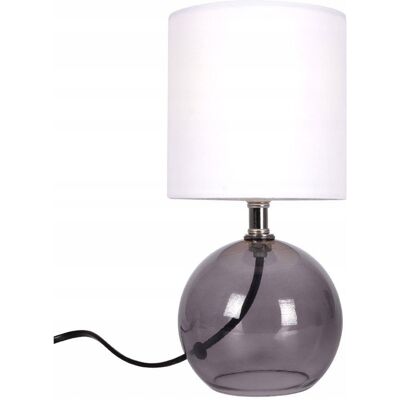 Koopman LAMPA STOŁOWA szklana kula BIAŁY KLOSZ 24 cm Koopman LAMPA STOŁOWA szklana kula BIAŁY KLOSZ 24 cm