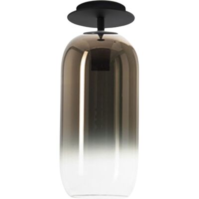 Lampa Sufitowa Artemide Gople Mini Z Dmuchanego Szkła Brązowa Lampa Sufitowa Artemide Gople Mini Z Dmuchanego Szkła Brązowa