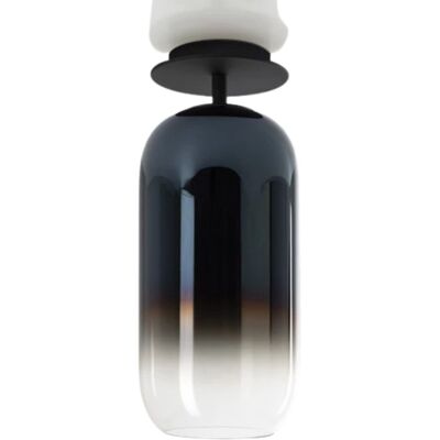 Lampa Sufitowa Artemide Gople Mini Z Dmuchanego Szkła Niebieska Lampa Sufitowa Artemide Gople Mini Z Dmuchanego Szkła Niebieska