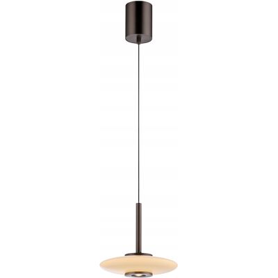 Lampa sufitowa LED 10W elipsa brązowo-biała Paul Neuhaus PURE VIT Lampa sufitowa LED 10W elipsa brązowo-biała Paul Neuhaus PURE VIT