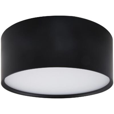 Light Prestige Lampa sufitowa spot LED czarny, oprawa natynkowa tuba do salonu - KENDAL Light Prestige Lampa sufitowa spot LED czarny, oprawa natynkowa tuba do salonu - KENDAL