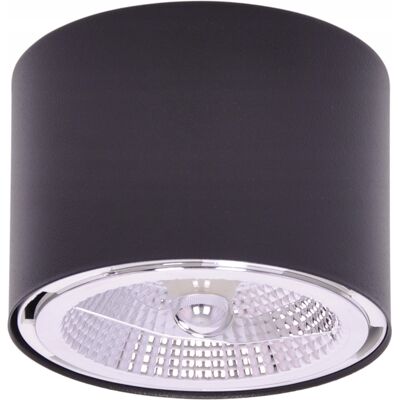 Lampa Sufitowa Spot Tuba Okrągła Czarna Kaja Lampa Sufitowa Spot Tuba Okrągła Czarna Kaja