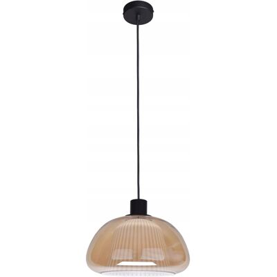 ITALUX Lampa sufitowa, wisząca bursztynowa żyrandol nad stół do salonu - APIRO ITALUX Lampa sufitowa, wisząca bursztynowa żyrandol nad stół do salonu - APIRO