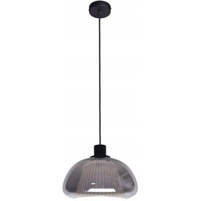 ITALUX Lampa sufitowa, wisząca dymione szkło żyrandol nad stół do salonu - APIRO X ITALUX Lampa sufitowa, wisząca dymione szkło żyrandol nad stół do salonu - APIRO X