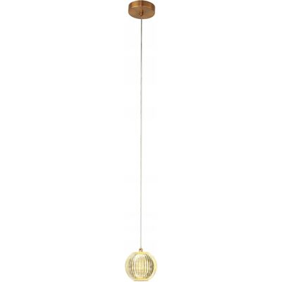 Light Prestige Lampa sufitowa wisząca złota LED, do salonu sypialni przedpokoju BRILLANT 1 Light Prestige Lampa sufitowa wisząca złota LED, do salonu sypialni przedpokoju BRILLANT 1