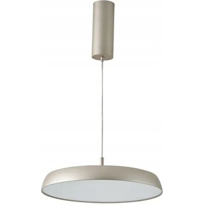 AZzardo Lampa sufitowa, wisząca, żyrandol, beżowo-złota, do salonu - CLARA PENDANT AZzardo Lampa sufitowa, wisząca, żyrandol, beżowo-złota, do salonu - CLARA PENDANT
