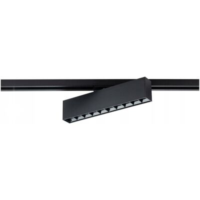 DPM Lampa szynowa LED liniowa regulowana, 10W, 750 lm, 4000 K, czarna, X-LINE DPM Lampa szynowa LED liniowa regulowana, 10W, 750 lm, 4000 K, czarna, X-LINE