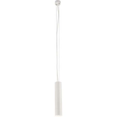 Lampa wisząca minimalistyczna punktowa biała tuba nad stół wyspę bar Shilo Lampa wisząca minimalistyczna punktowa biała tuba nad stół wyspę bar Shilo