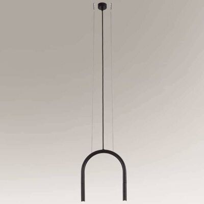 Lampa wisząca Shilo SUKOMO 2xG9 czarna minimalistyczna 152.5 cm Lampa wisząca Shilo SUKOMO 2xG9 czarna minimalistyczna 152.5 cm