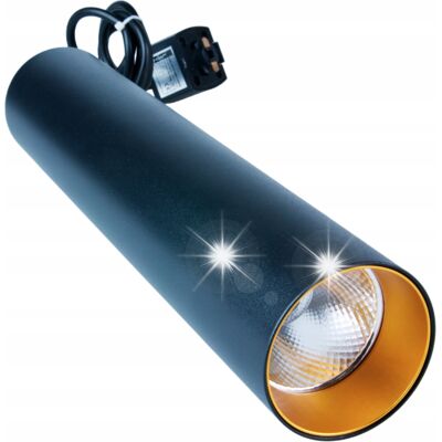 DPM Lampa wisząca szynowa 12W, 753 lm, 4000K, 30 cm, czarna, X-LINE STP-12W-30B DPM Lampa wisząca szynowa 12W, 753 lm, 4000K, 30 cm, czarna, X-LINE STP-12W-30B
