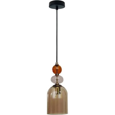 Lampa Wisząca Tropea Lp Szkło Bursztynowe E27 Light Prestige Lampa Wisząca Tropea Lp Szkło Bursztynowe E27 Light Prestige