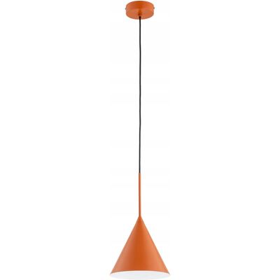 Lampa Wisząca Zwis Alfa Fabo 61459 Klosz Stożek Minimalistyczna Pomarańcz Lampa Wisząca Zwis Alfa Fabo 61459 Klosz Stożek Minimalistyczna Pomarańcz