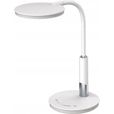 Lampka Biurkowa Led Biała Zmienna Barwa Światła Nowoczesna 37 Cm Kaja Lampka Biurkowa Led Biała Zmienna Barwa Światła Nowoczesna 37 Cm Kaja