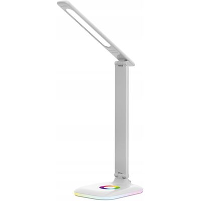 Lampka Biurkowa Rgb W Podstawie Lampa Nocna Ledowa Na Dotyk Biała Nilsen Lampka Biurkowa Rgb W Podstawie Lampa Nocna Ledowa Na Dotyk Biała Nilsen