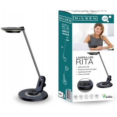 Lampka Biurkowa Z Usb Lampa Led Na Stolik Do Nauki 3barwy Szkolna Nilsen Lampka Biurkowa Z Usb Lampa Led Na Stolik Do Nauki 3barwy Szkolna Nilsen